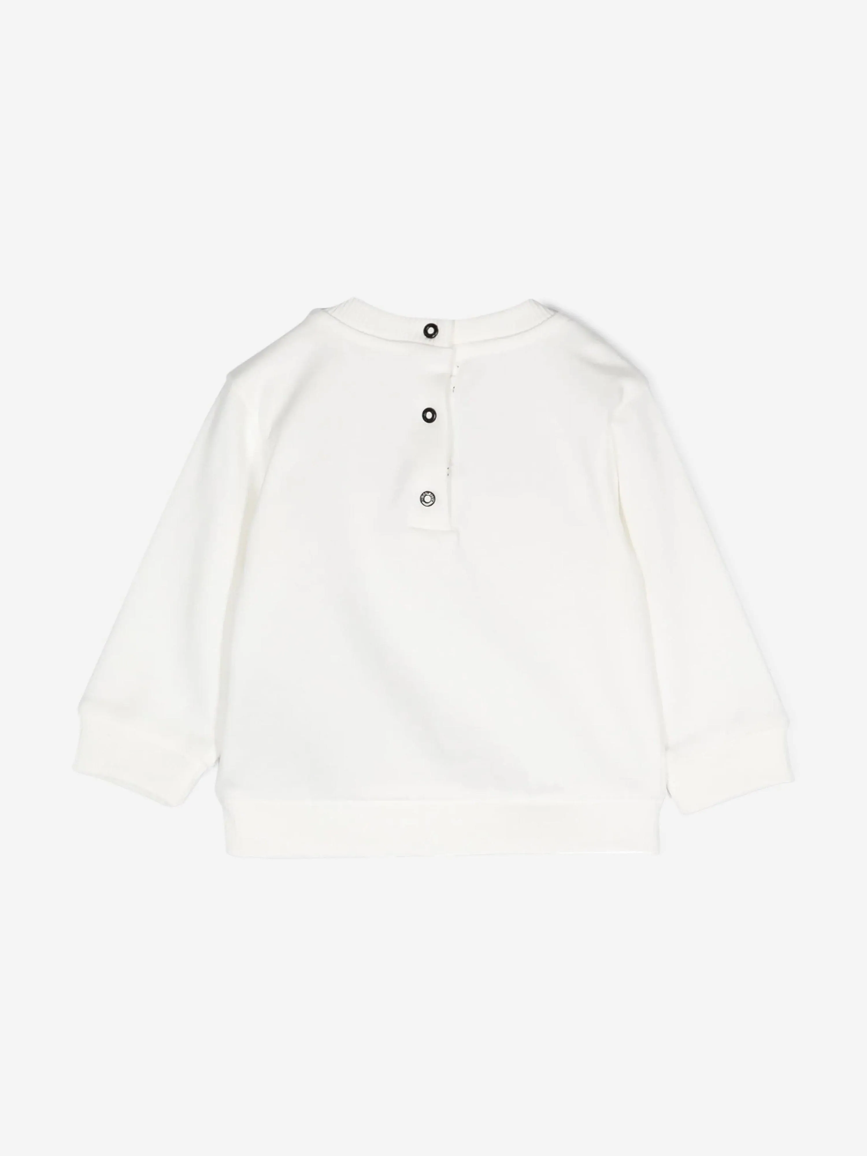 Balmain Baby Paris Logo Sweatshirt in Ivory