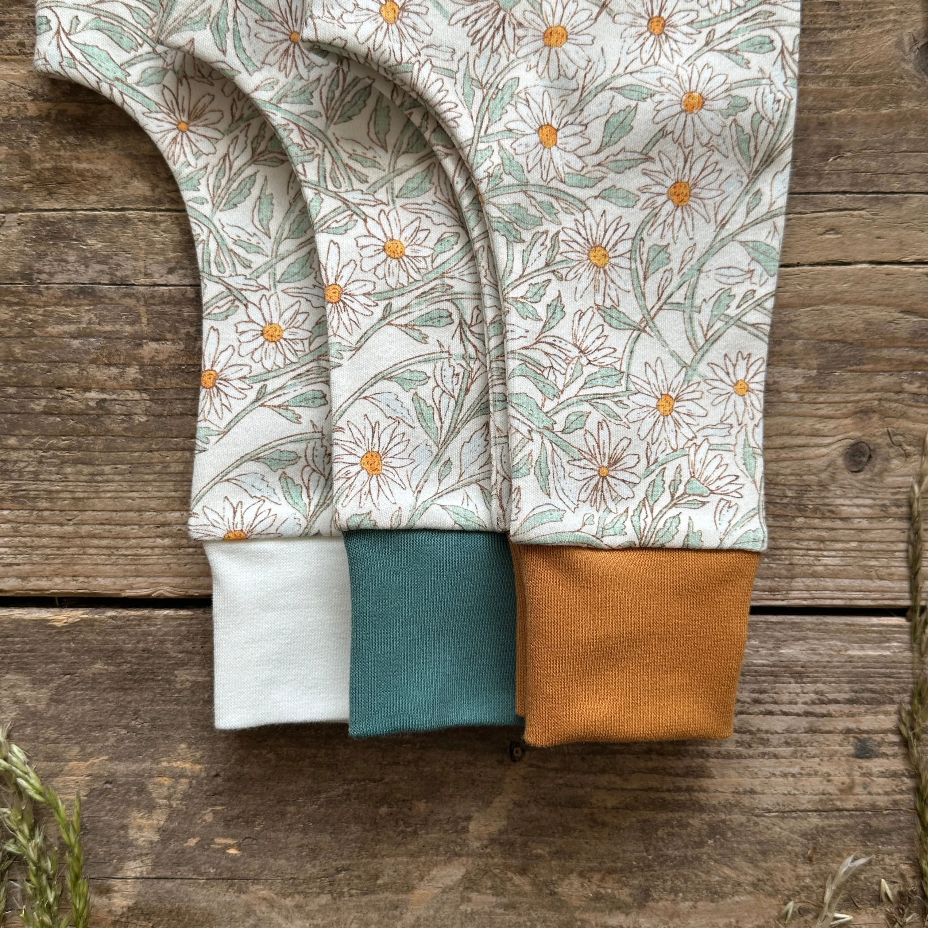 Daisies Footed Romper