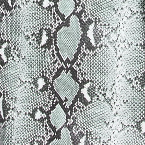 LFG Snakeskin Print Wrap Dress - Patrick Starrr x FTF