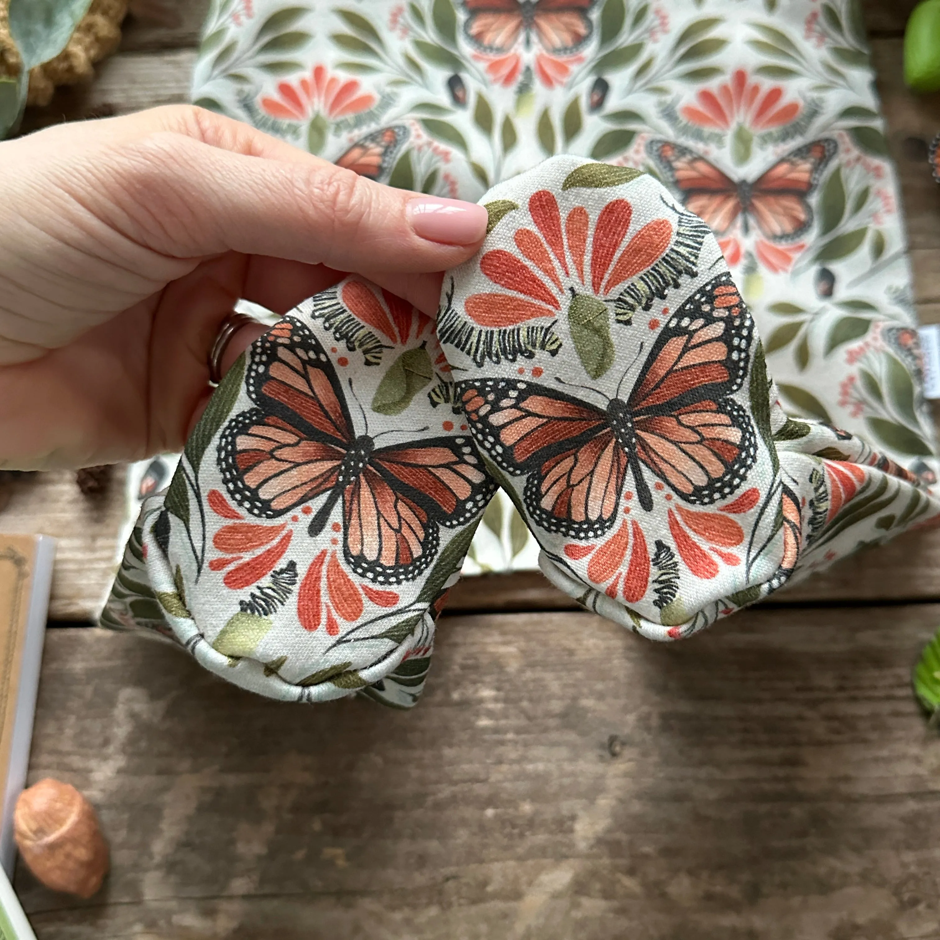 Life Of A Monarch footed Romper