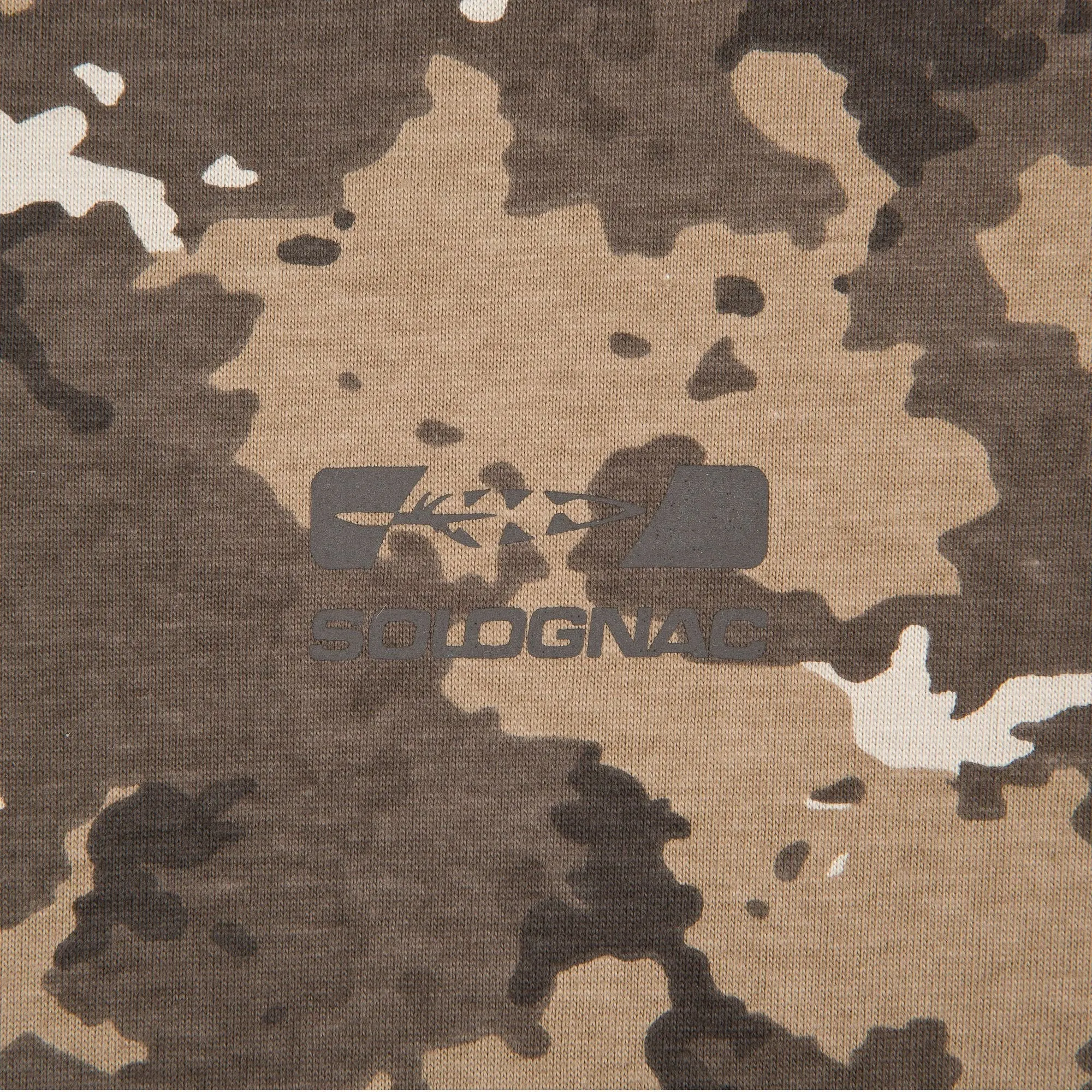 Men's Hunting T-shirt Short Sleeved Steppe 100
